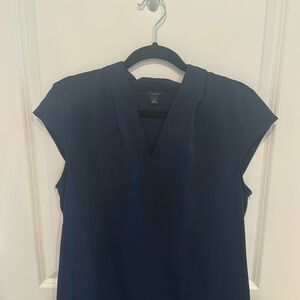 Ann Taylor Navy Shift Dress